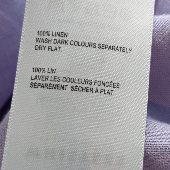 Whistles • Linen Tie Front Bardot Dress - Picture 8 of 8